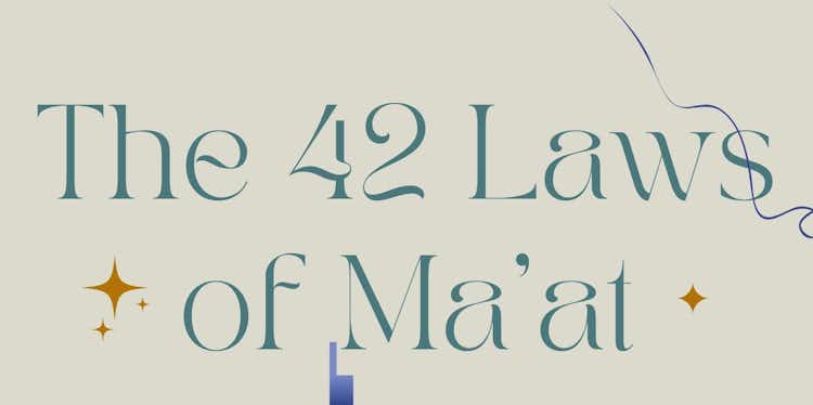 The 42 Laws of Ma'at (EBook PDF)