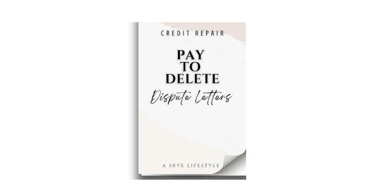 Pay To Delete Dispute Letters