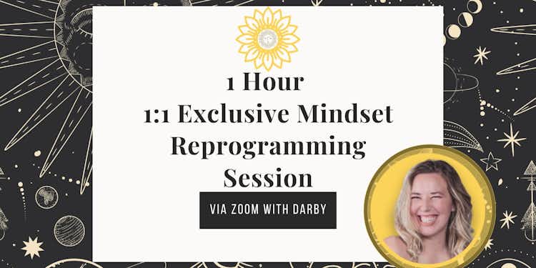 1:1 Exclusive Mindset Reset Coaching Session