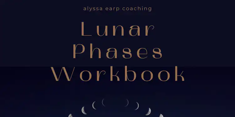 Lunar Phases Workbook (PDF Fillable)