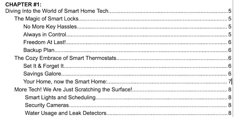 CHAPTER #1:  Diving Into the World of Smart Home Tech