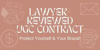 Lawyer-Reviewed UGC Contract