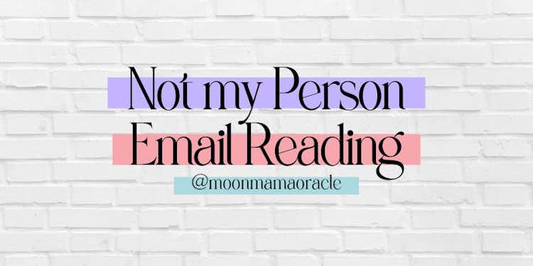 Not My Person Email Reading