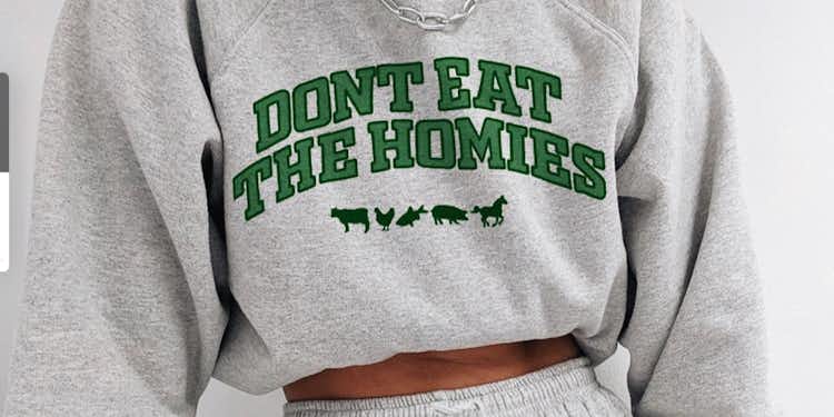 Don't Eat the Homies Vegan Streetwear