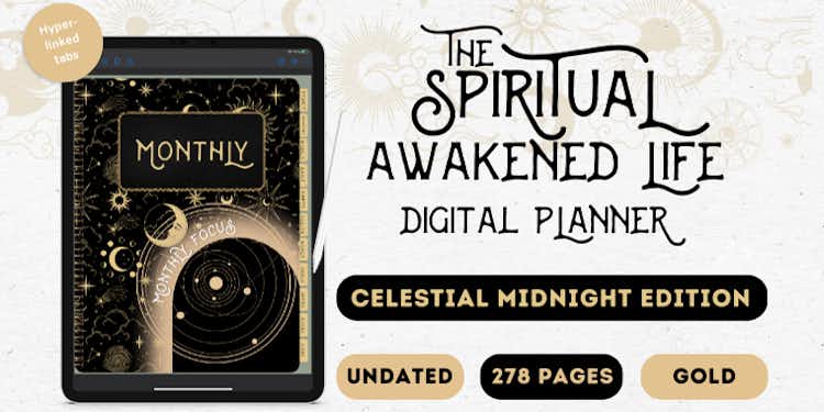 Spiritual Awakened Life Digital Planner 