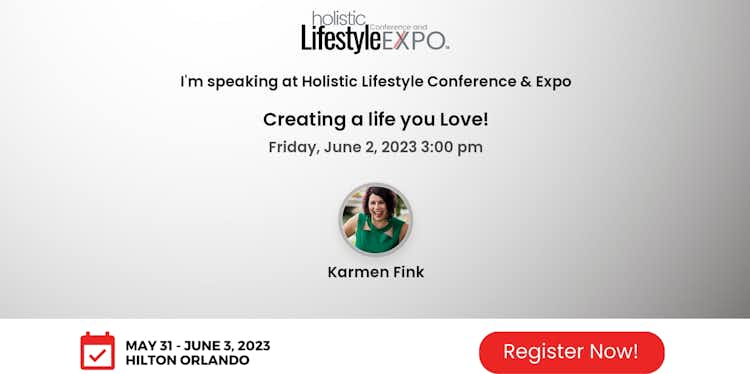 Get 50% off your conference tickets by using the code "KarmenFink".